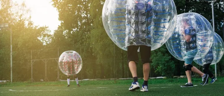 Bubble football zagreb kroatien